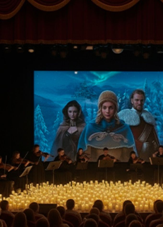 CinemaLume: Путешествие к Рождественской звезде. Кино, оркестр и 1000 свечей