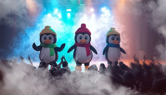 Шоу «Пингвины в поисках Нового года»