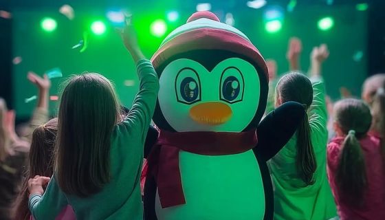 Шоу «Пингвины в поисках Нового года»